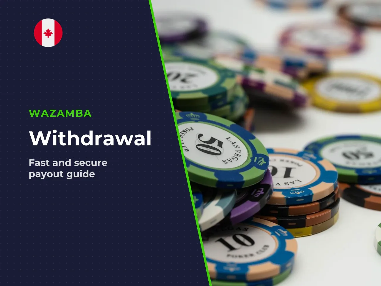 Wazamba Withdrawal Payment Methods, Times, Limits