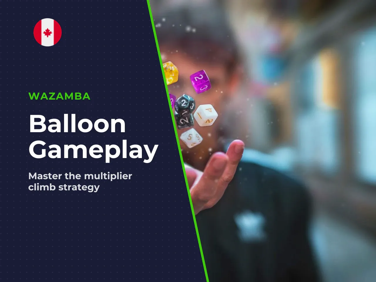 The balloon starts at the value