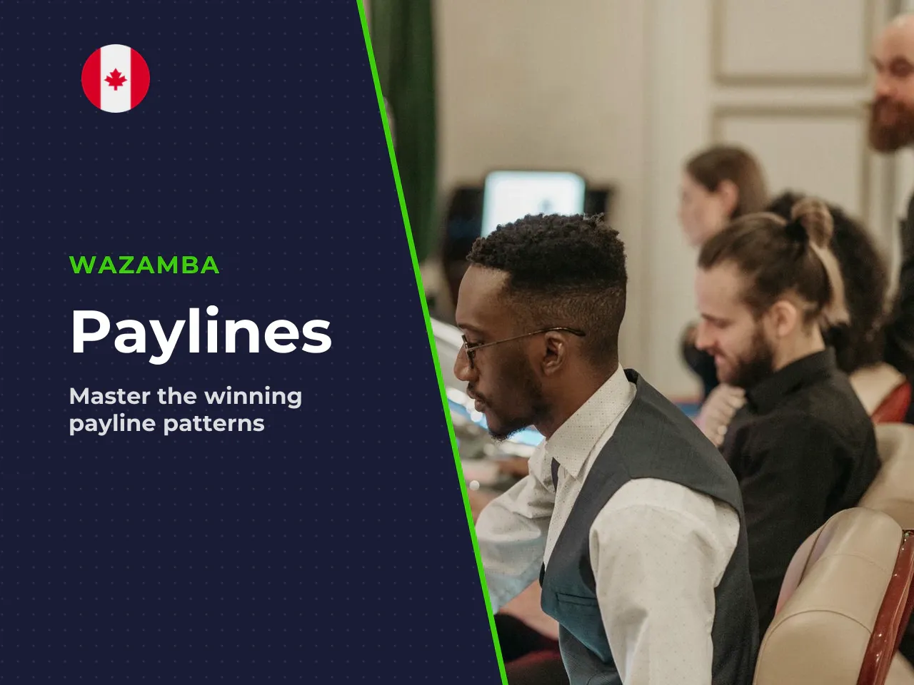 Textual version payline 1 runs across