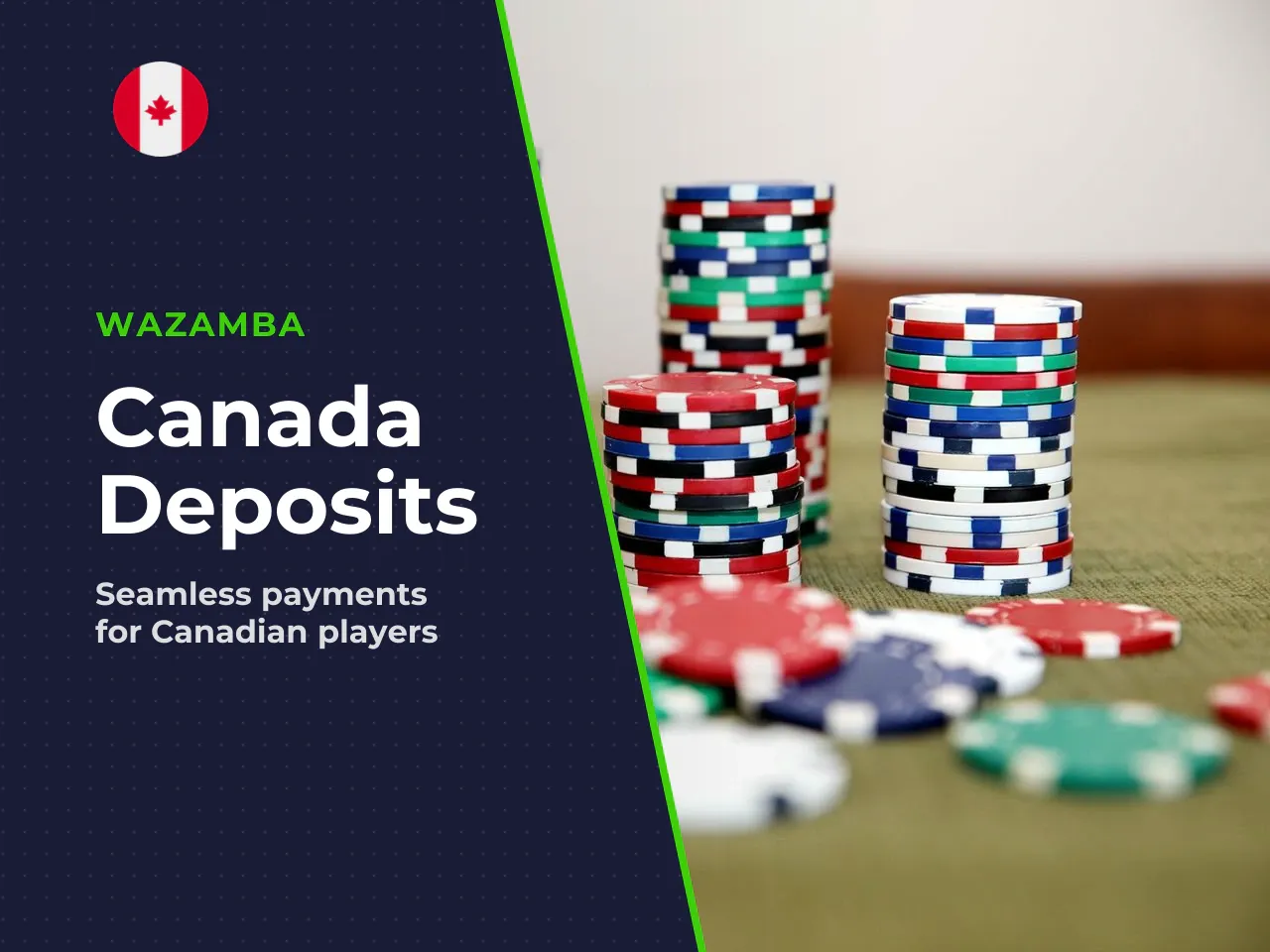 Playing from Canada CAD, Interac and