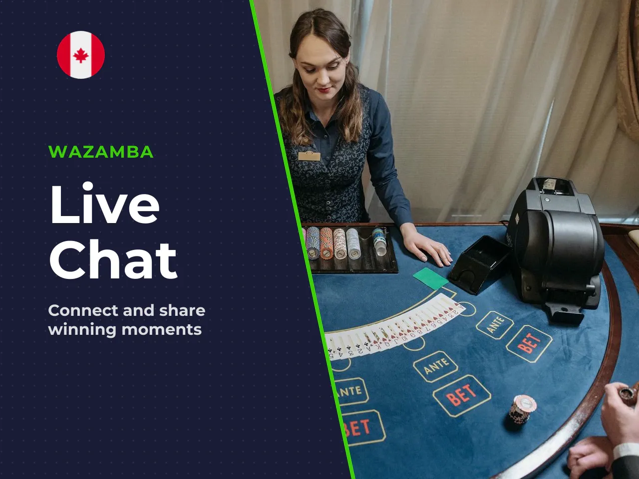 Player Chat and Live Bet Display