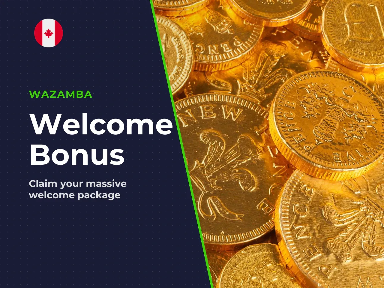 3.1 Casino welcome bonus 100 up