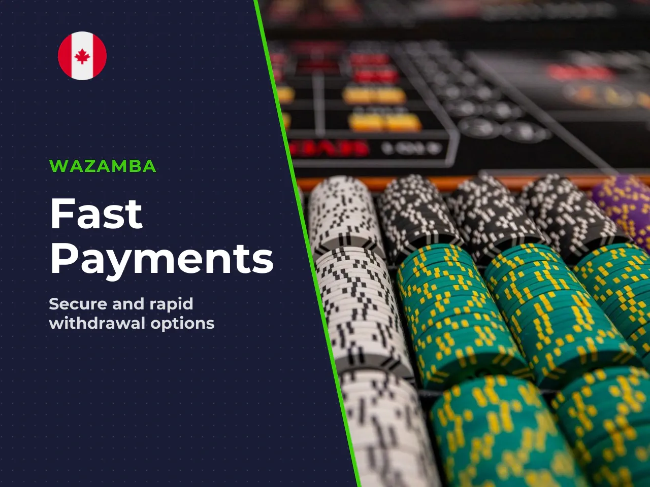Payments and Withdrawals in CAD Interac